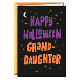 You Shine So Bright Halloween Card for Granddaughter