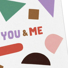 You and Me Make Sense Card