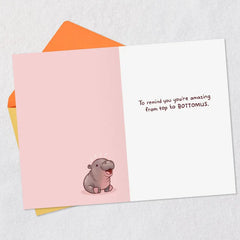 A Little Pygmy-Up Funny Encouragement Card