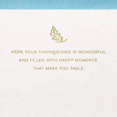 Filled With Happy Moments Quilled Paper Handmade Thanksgiving Card