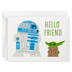 Star Wars: The Mandalorian™ R2-D2™ and Grogu™ Blank Notes, Pack of 10