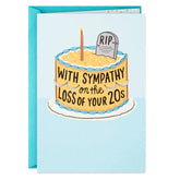 The Loss of Your 20s Funny 30th Birthday Card
