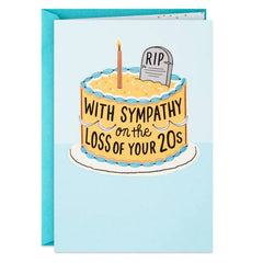 The Loss of Your 20s Funny 30th Birthday Card