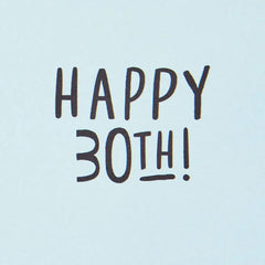The Loss of Your 20s Funny 30th Birthday Card