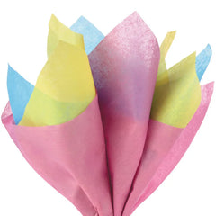 Assorted Rainbow Colors Bulk Tissue Paper, 120 sheets