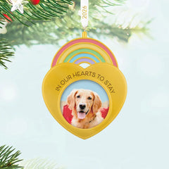 In Our Hearts to Stay 2026 Photo Frame Ornament