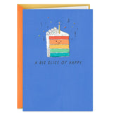 Big Slice of Happy Birthday Card