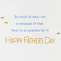 Love That You're My Dad Father's Day Card
