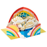 Sending Sunny Thoughts Your Way 3D Thinking of You Card