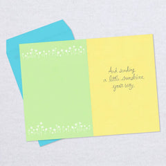 16" Ray of Sunshine Jumbo Encouragement Card