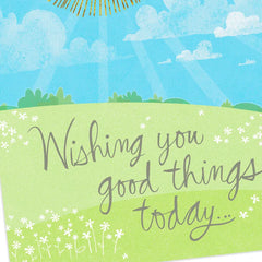 16" Ray of Sunshine Jumbo Encouragement Card