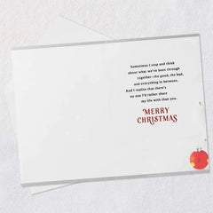 Real Love Christmas Card for Husband