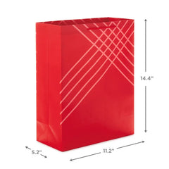 14.4" Red 3-Pack Gift Bags
