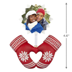 Merry Mittens Personalized Ornament, Custom Photo