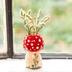 Natural Life Cutest Little Mushroom Bud Vase