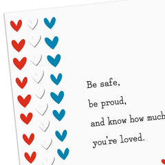You're Always Home in Our Hearts Military Miss You Card
