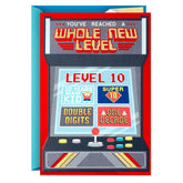 Whole New Level Funny Pop-Up 10th Birthday Card