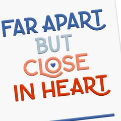 Close in Heart Military Miss You Card