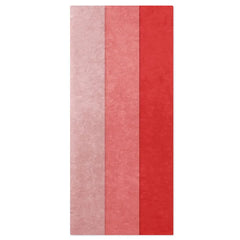 Solid Red-Orange/Coral/Pink 3-Pack Assortment Tissue Paper, 12 sheets