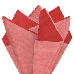 Solid Red-Orange/Coral/Pink 3-Pack Assortment Tissue Paper, 12 sheets