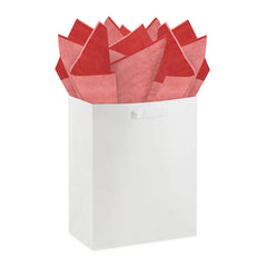 Solid Red-Orange/Coral/Pink 3-Pack Assortment Tissue Paper, 12 sheets