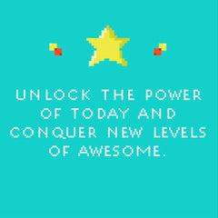 New Levels of Awesome Musical Birthday Card for Kids
