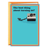 Retro Camera Funny 60th Birthday Card