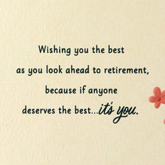 You Truly Made a Difference Here Retirement Card