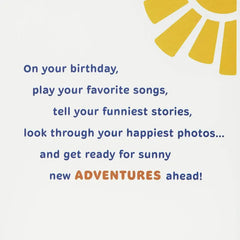New Adventures Ahead 60th Birthday Card