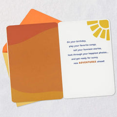 New Adventures Ahead 60th Birthday Card