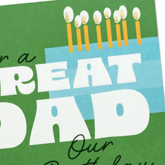 Love and Appreciation Birthday Card for Dad from All