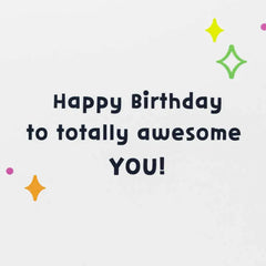 You're Totally Awesome 8th Birthday Card