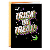 Trick or Treat Halloween Card for Kids