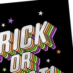 Trick or Treat Halloween Card for Kids