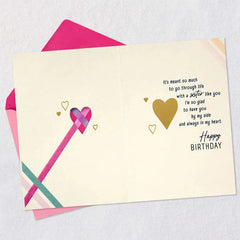 You're Always in My Heart Birthday Card for Sister