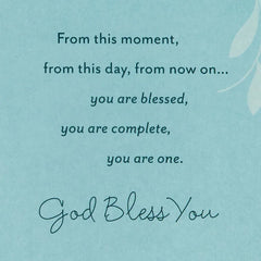 Everlasting Circle of Love Religious Wedding Card