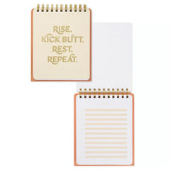 Kick Butt, Repeat Easel Notebook