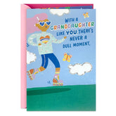 You Bring the Fun Pop-Up Birthday Card for Granddaughter