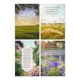 Roy Lessin Landscapes Assorted Religious Get Well Cards, Box of 12