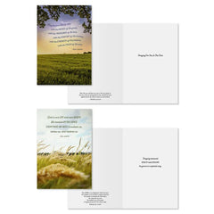 Roy Lessin Landscapes Assorted Religious Get Well Cards, Box of 12