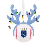 MLB Kansas City Royalsâ„¢ Reindeer Baseball Hallmark Ornament