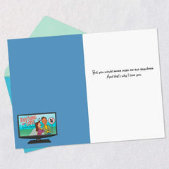 Anything Except Running Funny Romantic Love Card
