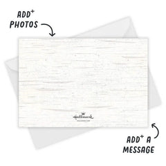 Cherish Togetherness Flat Holiday Photo Card