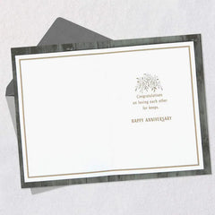 Loving for Keeps Anniversary Card for Couple
