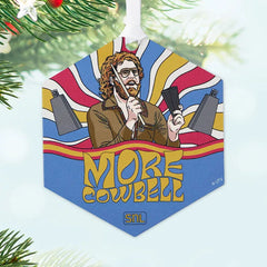 Saturday Night Live More Cowbell Metal Ornament