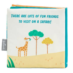 Safari Friends Touch-and-Feel Fabric Book for Kids