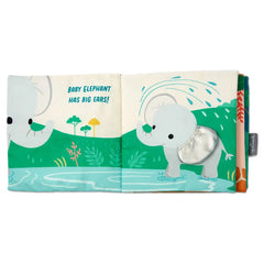 Safari Friends Touch-and-Feel Fabric Book for Kids