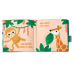 Safari Friends Touch-and-Feel Fabric Book for Kids