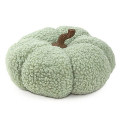 Sage Green Plush Fabric Pumpkin Fall Decoration