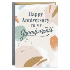 Partners in Life and Love Anniversary Card for Grandparents